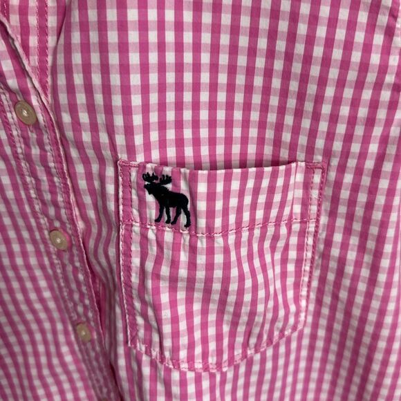 ABERCROMBIE AND FITCH Button Down Long Sleeve Shirt, Size SMALL - Picture 6 of 8